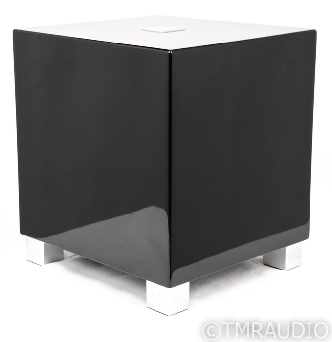 REL T/5i 8" Powered Subwoofer; Gloss Black; T-5i
