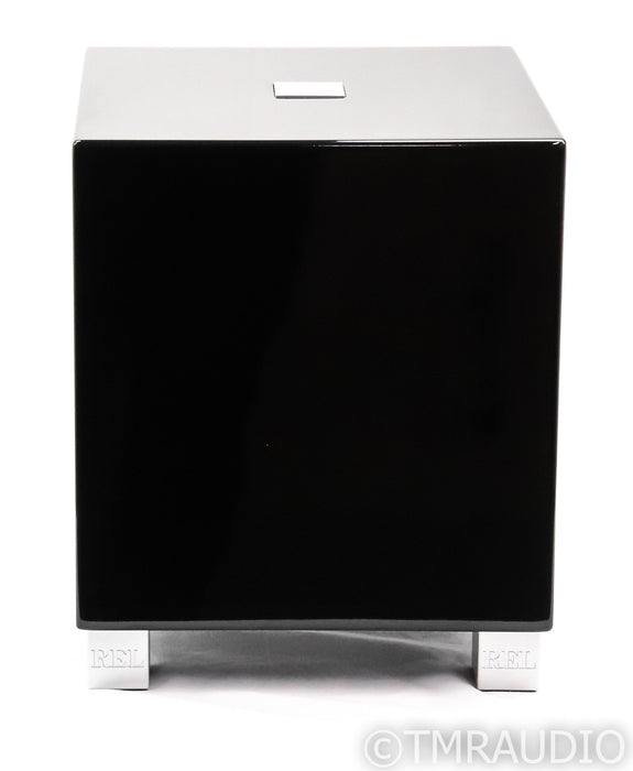 REL T/5i 8" Powered Subwoofer; Gloss Black; T-5i