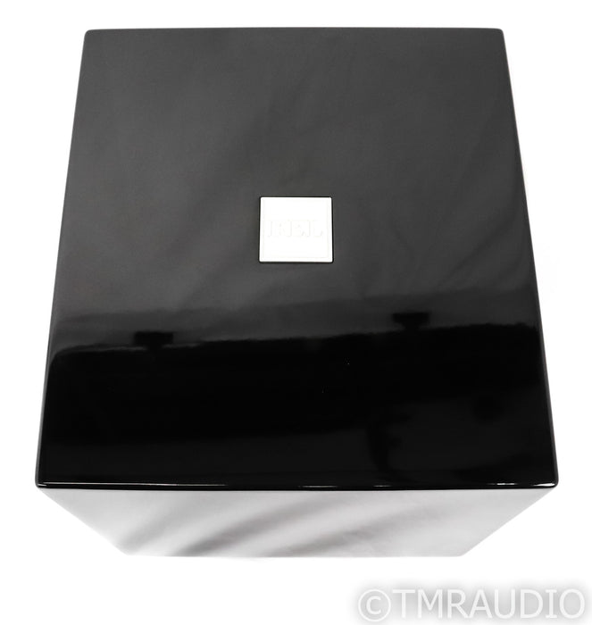 REL T/5i 8" Powered Subwoofer; Gloss Black; T-5i