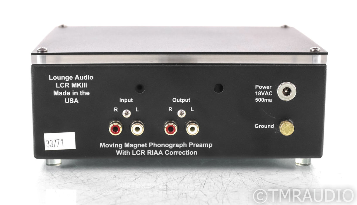 Lounge LCR MKIII MM Phono Preamplifier; MK3; Moving Magnet