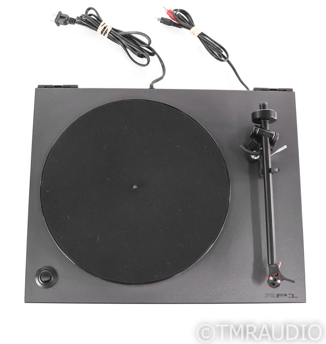 Rega RP1 Belt Drive Turntable; RP-1; Rega Bias 2 MM Cartridge; Performance Package