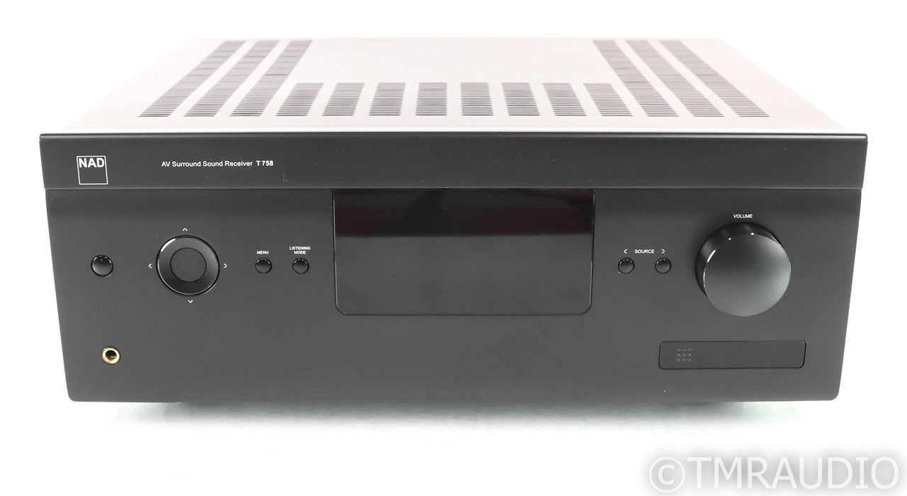 NAD T758 V3 7.1 Channel Home Theater Receiver; BluOS; T-758; Remote
