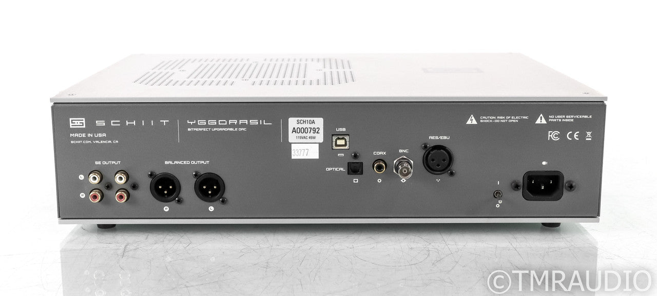 Schiit Yggdrasil DAC; D/A Converter; Silver; Gen 3 USB