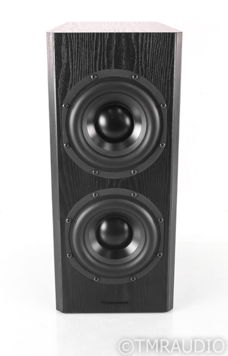 Bryston Mini-T Sub Dual 8" Powered Subwoofer; Black Ash; AS-IS (Power Supply Hum)
