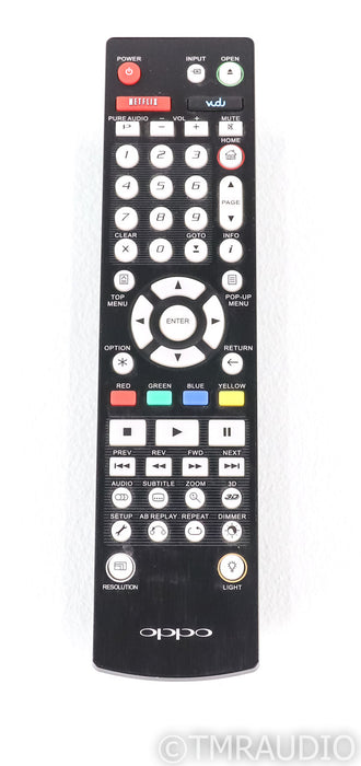 Oppo BDP-103 Universal Blu-Ray Player; BDP103; Remote