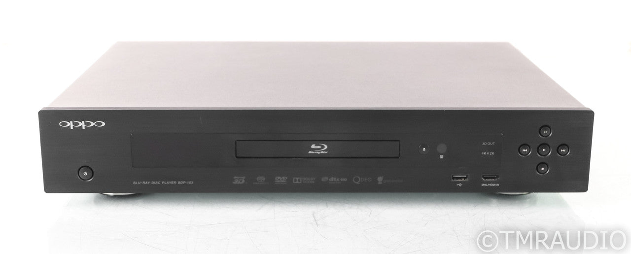 Oppo BDP-103 Universal Blu-Ray Player; BDP103; Remote