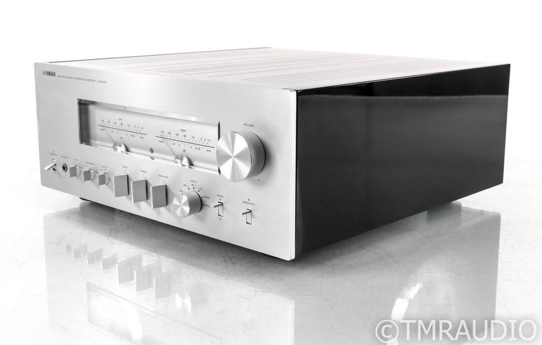 Yamaha A-S3000 Stereo Integrated Amplifier; AS3000; Silver; Remote