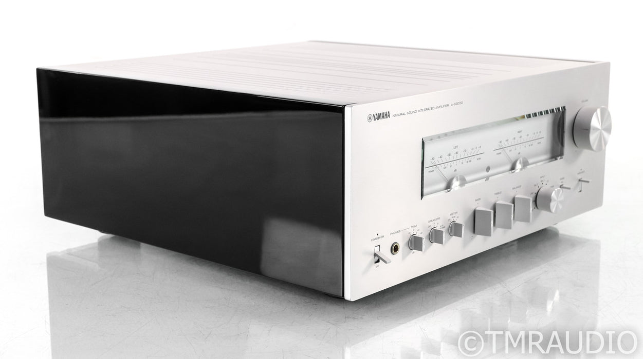 Yamaha A-S3000 Stereo Integrated Amplifier; AS3000; Silver; Remote