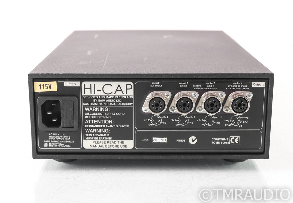 Naim Hi-Cap 2 Power Supply; New Capacitors