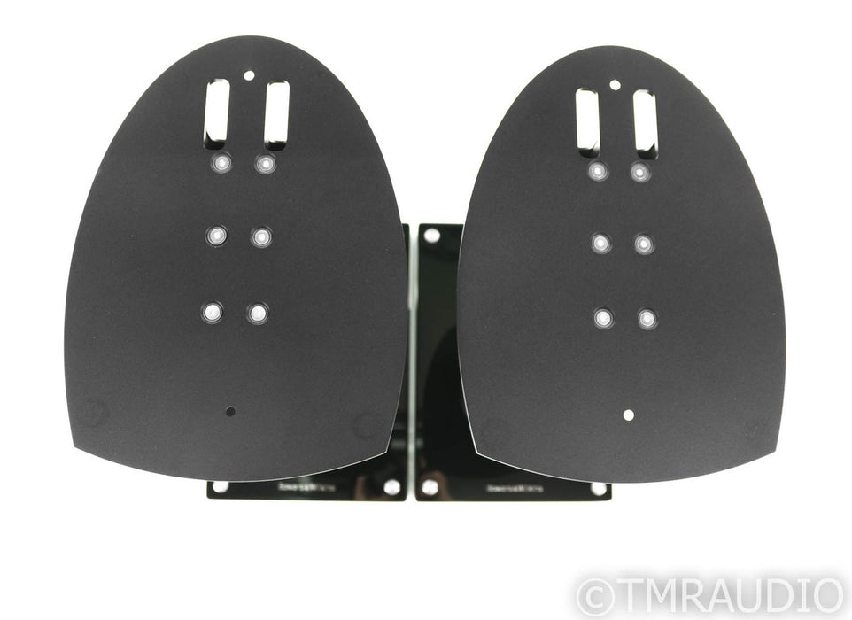 B&W FS-805 D3 24" Bookshelf Speaker Stands; Black Pair; FS805D3