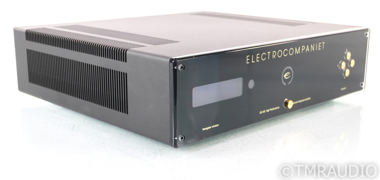 Electrocompaniet ECI 6D Stereo Integrated Amplifier; ECI6D; Remote; Black