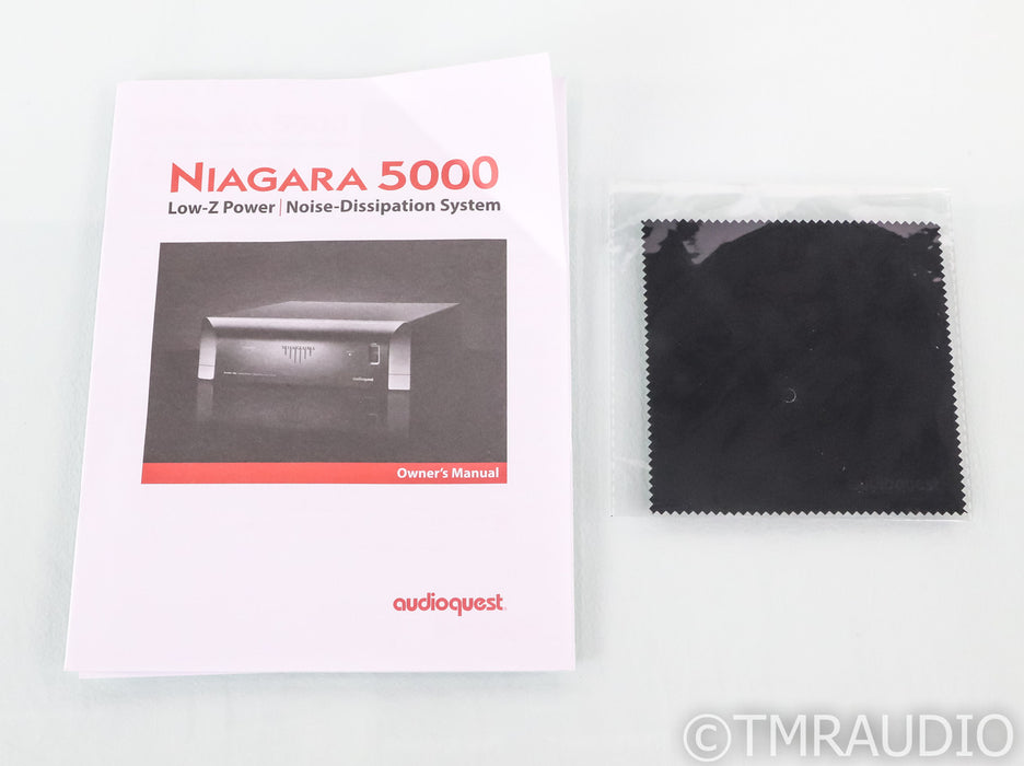AudioQuest Niagara 5000 AC Power Line Conditioner; 20A (Open Box / Warranty)