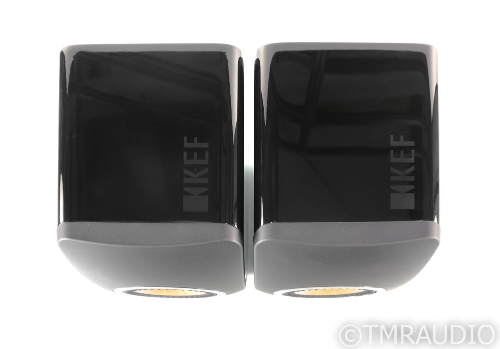KEF LS50 50th Anniversary Edition Bookshelf Speakers; Black Pair; LS-50