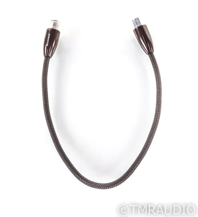 Audioquest Mackenzie XLR Cable; Single 0.5m Balanced Interconnect