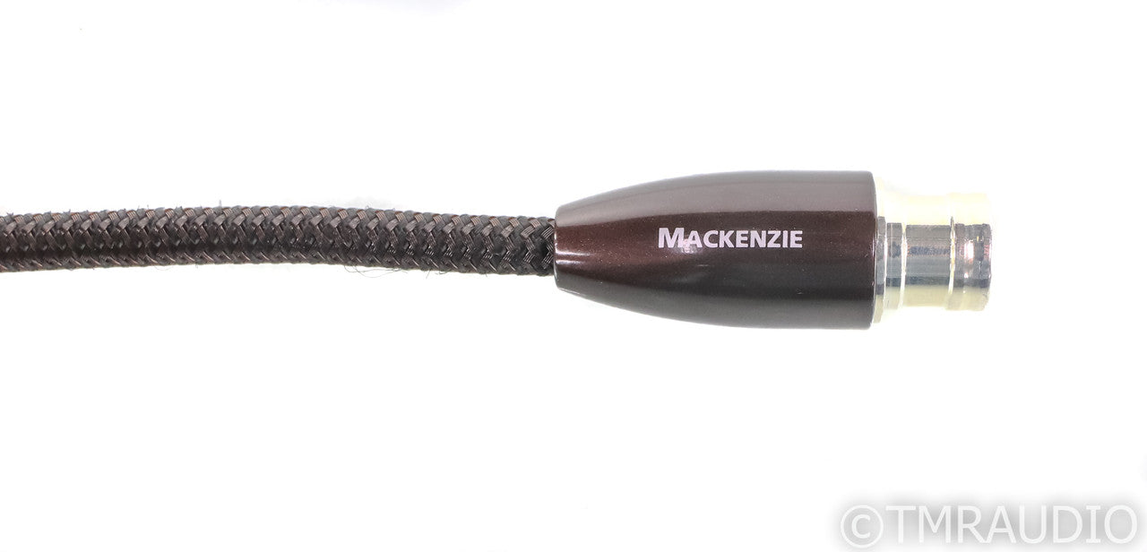 Audioquest Mackenzie XLR Cable; Single 0.5m Balanced Interconnect