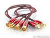 Audioquest Red River XLR Y-Cables; 0.5m Pair Balanced Interconnects