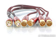 Audioquest Red River XLR Y-Cables; 0.5m Pair Balanced Interconnects