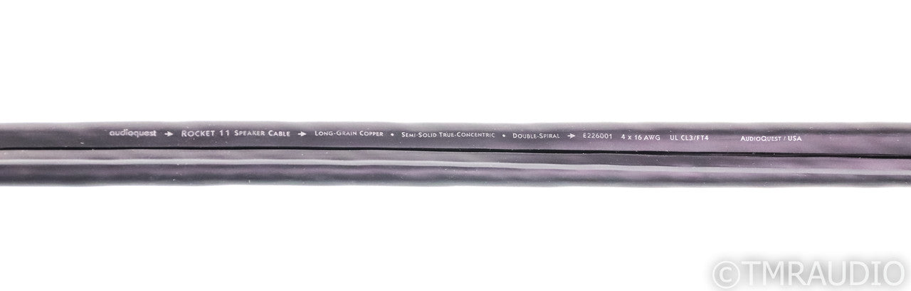 Audioquest Rocket 11 Speaker Cables; 10ft Pair