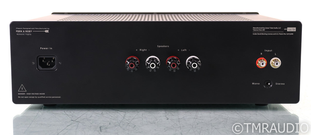 Linear Tube Audio ZOTL Ultralinear Stereo Tube Power Amplifier