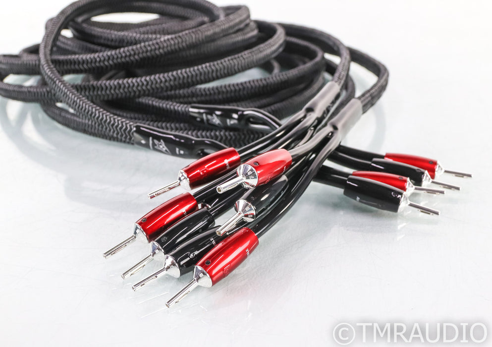 AudioQuest Rocket 44 Bi-Wire Speaker Cables; 15ft Pair (Open Box w/ Warranty)