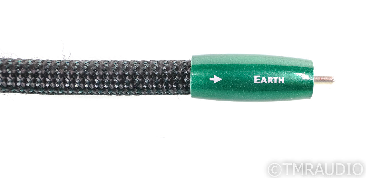 AudioQuest Earth RCA Cables; 1m Pair Interconnects; 72v DBS (Open Box w/ Warranty)