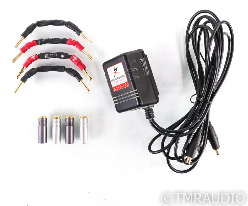 Synergistic Research Element Tungsten Speaker Cables; 8ft Pair; 30V MPC