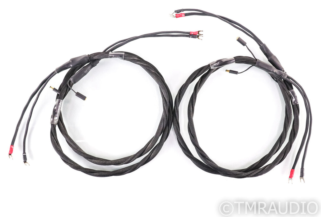 Synergistic Research Element Tungsten Speaker Cables; 8ft Pair; 30V MPC