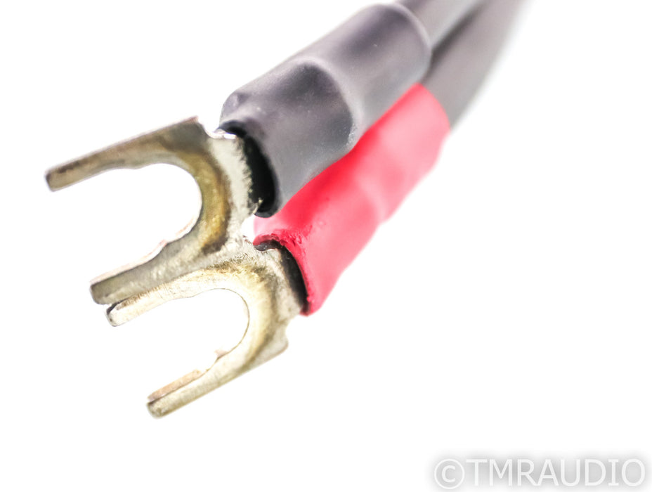 Synergistic Research Element Tungsten Speaker Cables; 8ft Pair; 30V MPC