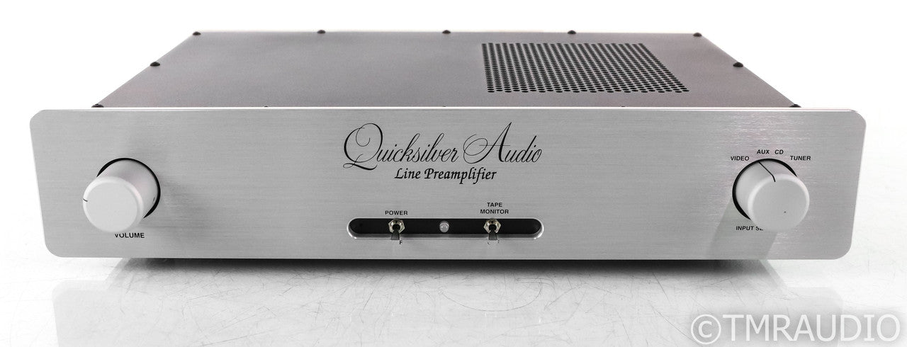 Quicksilver Audio Line Stage Stereo Tube Preamplifier; Silver (New / Open Box)