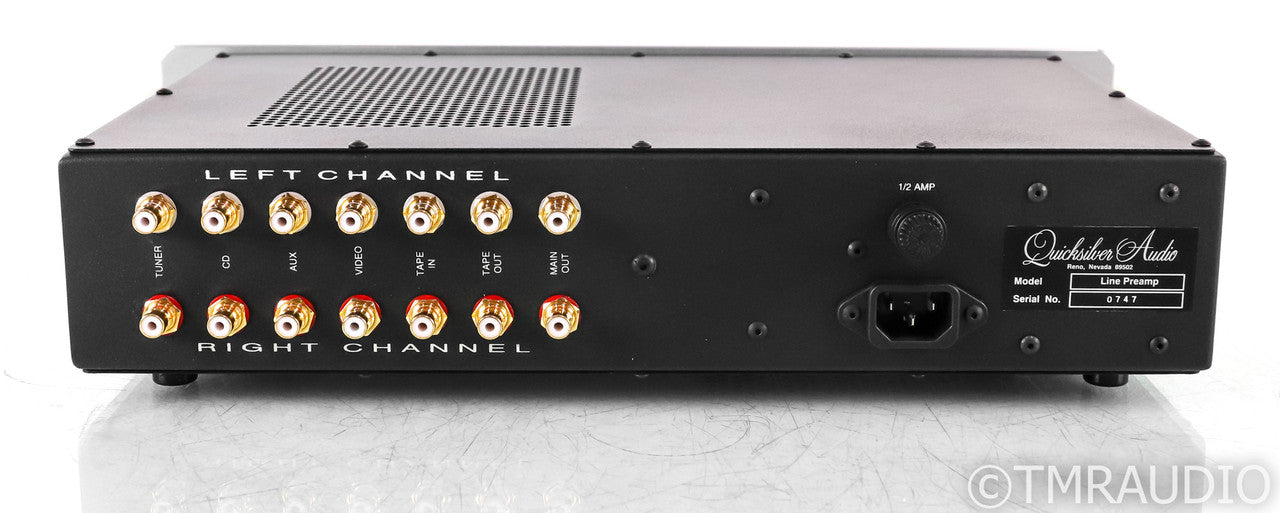 Quicksilver Audio Line Stage Stereo Tube Preamplifier; Silver (New / Open Box)