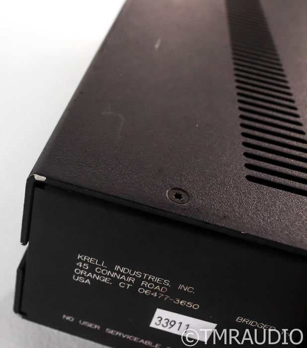 Krell KAV-150a Stereo Power Amplifier; KAV150A; Black
