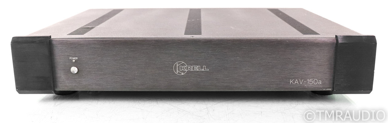 Krell KAV-150a Stereo Power Amplifier; KAV150A; Black