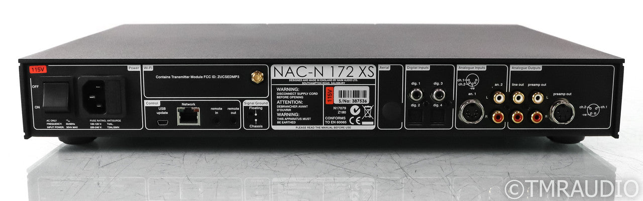 Naim NAC-N 172 XS Network Streamer; NACN172XS; DAC; Remote; Black