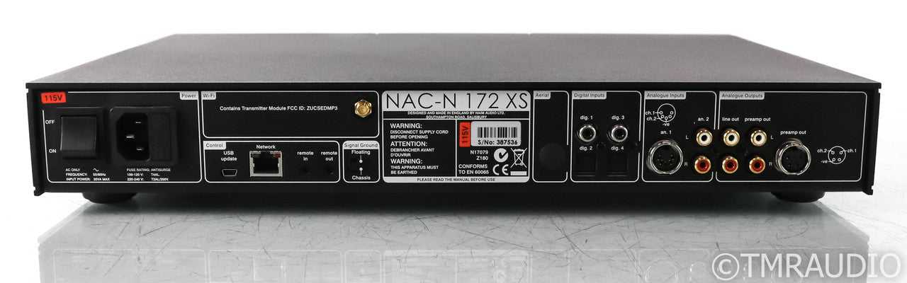 Naim NAC-N 172 XS Network Streamer; NACN172XS; DAC; Remote; Black
