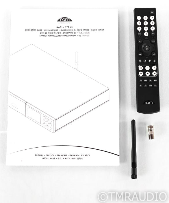 Naim NAC-N 172 XS Network Streamer; NACN172XS; DAC; Remote; Black