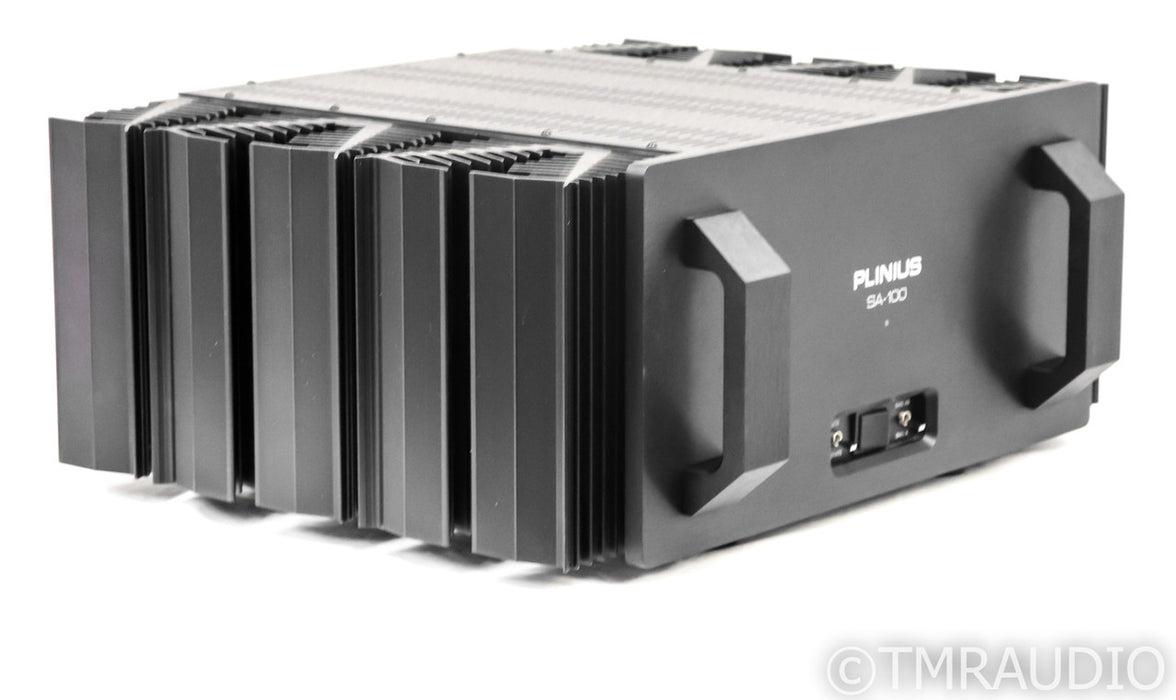 Plinius SA-100 mkIII Stereo Power Amplfier; SA100; Mk.3; Black