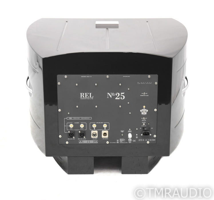 REL Acoustics No. 25 Reference 15" Powered Subwoofer; Wireless; Piano Black