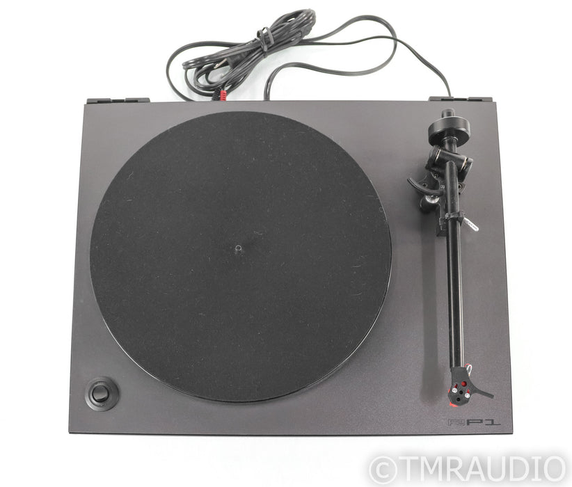 Rega RP1 Belt Drive Turntable; RP-1; Rega Bias 2 MM Cartridge; Performance Pack