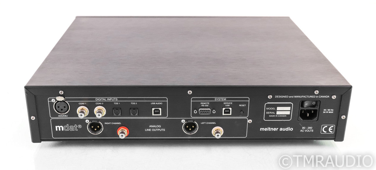 Meitner MA 1 DAC; D/A Converter; MA1 V1 (No Remote)