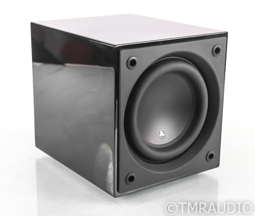 JL Audio Dominion D110 10" Powered Subwoofer; D-110; Gloss Black