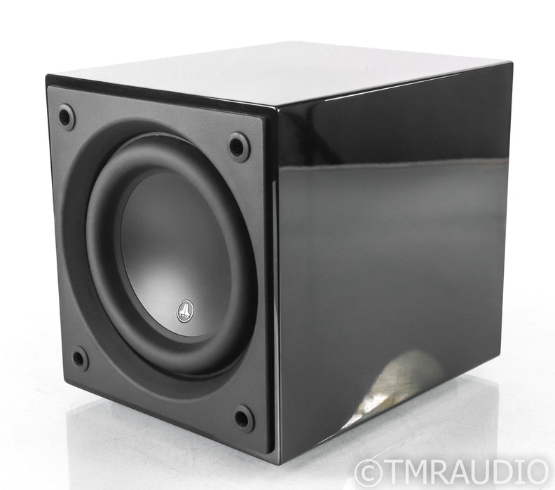 JL Audio Dominion D110 10" Powered Subwoofer; D-110; Gloss Black