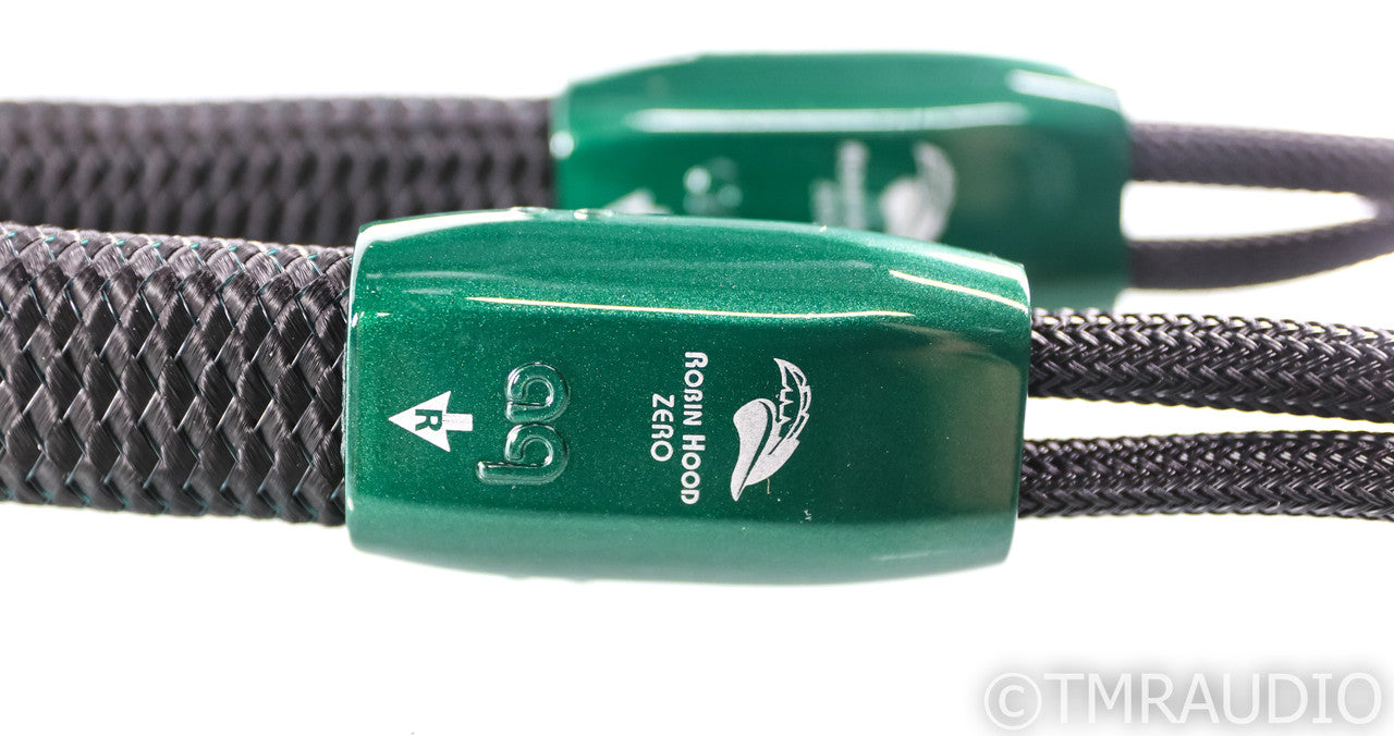 AudioQuest Robin Hood Zero Speaker Cables; 2.5m Pair; 72v DBS; 2.5m Pair; 72v DBS