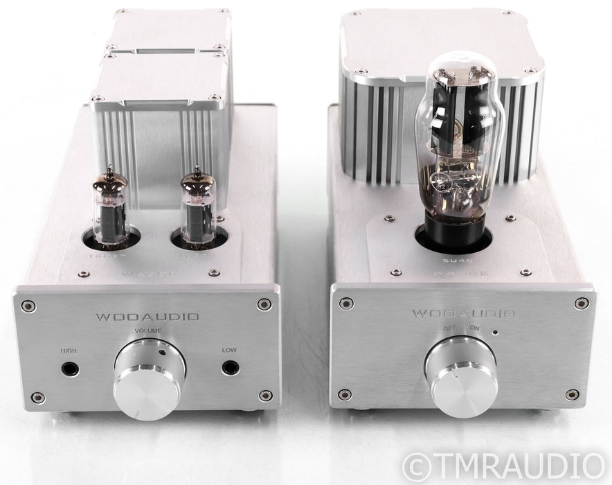 Woo Audio WA6SE Tube Headphone Amplifier; WA6-SE; Silver