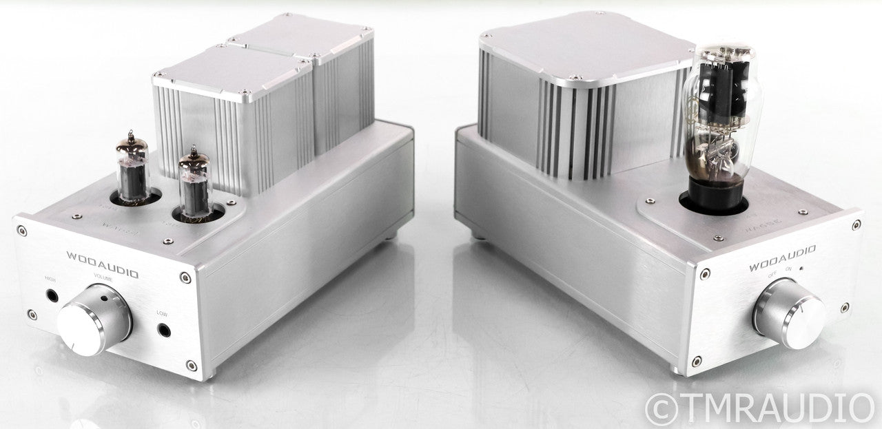 Woo Audio WA6SE Tube Headphone Amplifier; WA6-SE; Silver