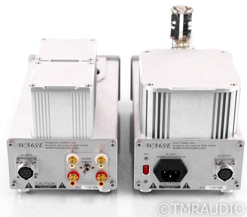 Woo Audio WA6SE Tube Headphone Amplifier; WA6-SE; Silver