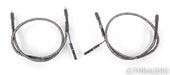 Synergistic Research Alpha Sterling AS RCA Cables; 1m Pair; Active Shielding