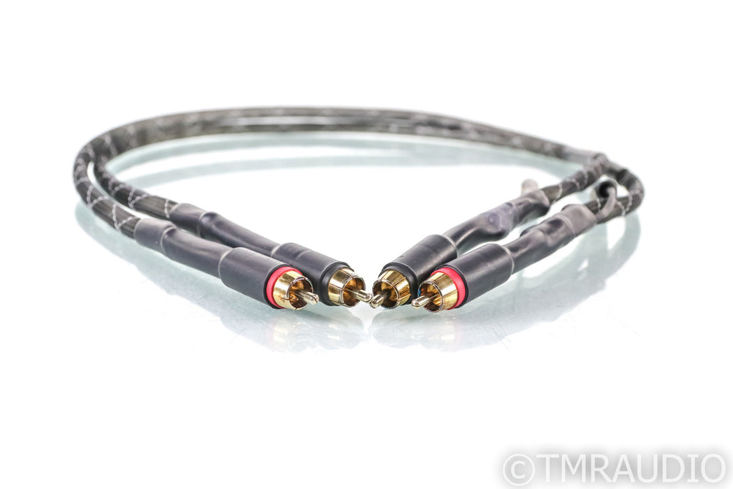 Synergistic Research Alpha Sterling AS RCA Cables; 1m Pair; Active Shielding