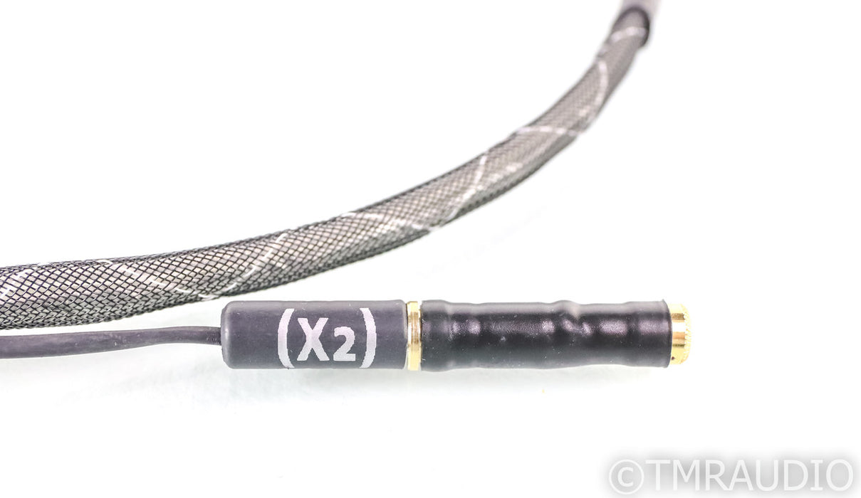 Synergistic Research Alpha Sterling AS RCA Cables; 1m Pair; Active Shielding