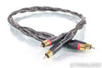 Synergistic Research Analog Phase II RCA Cables; 1m Pair; Grounding Wire
