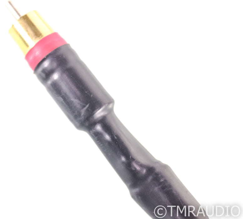 Synergistic Research Analog Phase II RCA Cables; 1m Pair; Grounding Wire